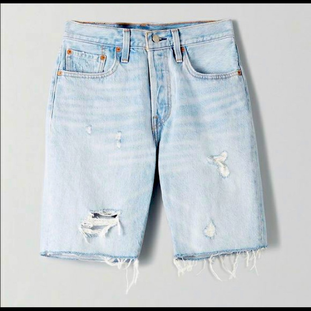 LEVIS 501 SLOUCH SHORTS - Picture 1 of 4